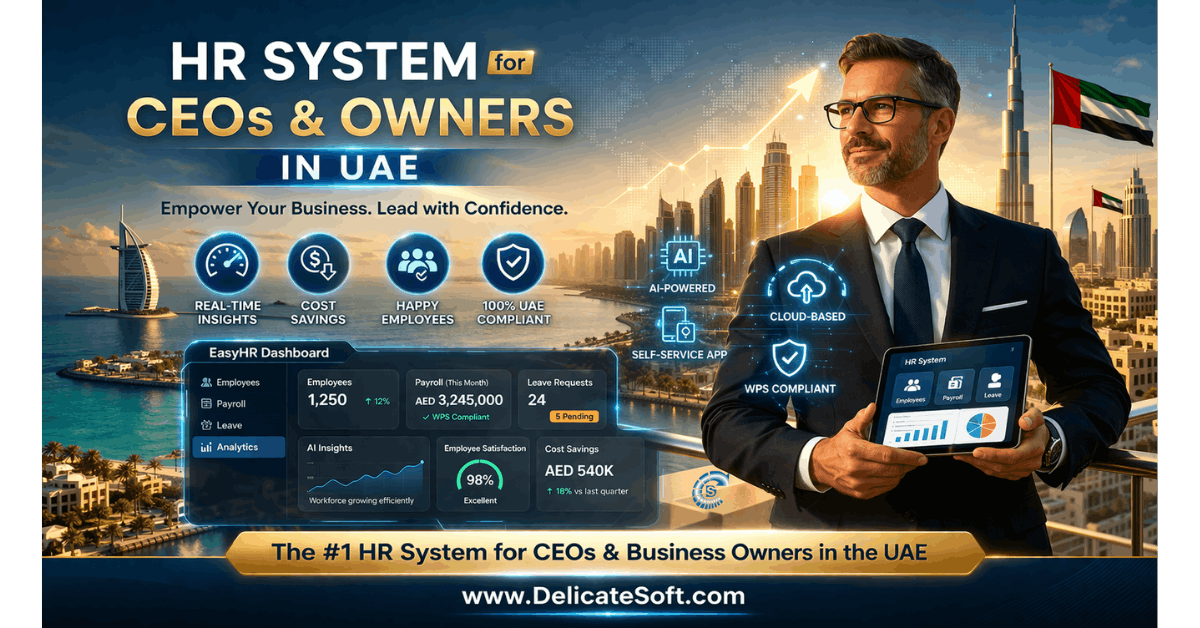 hr system for CEOs and Owners in UAE