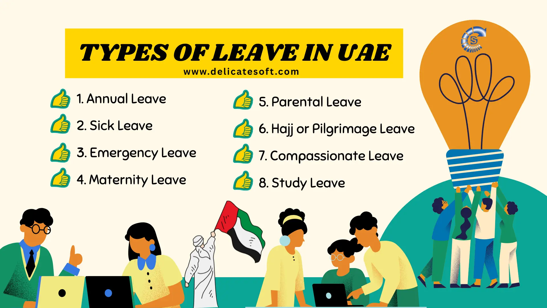 leave types in UAE