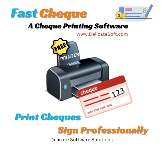 best cheque printing software with cheque printer