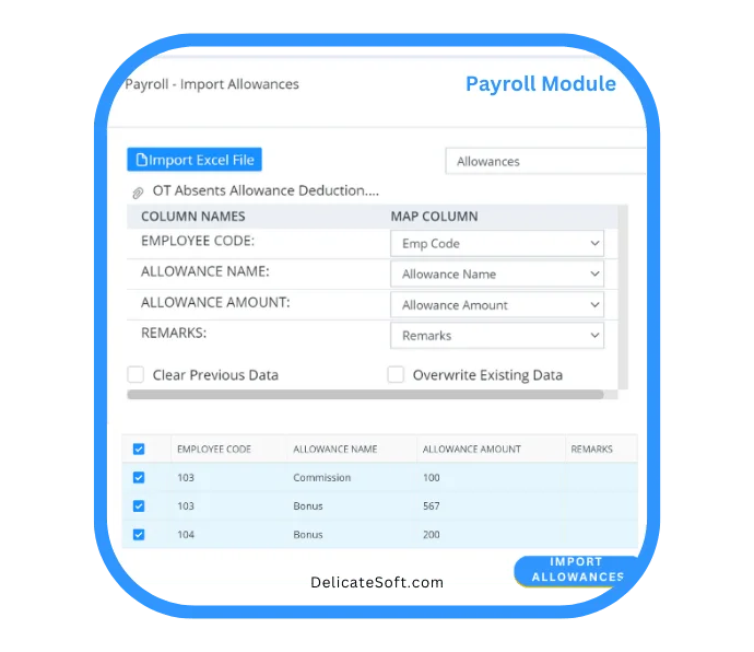 allowances in payroll uae