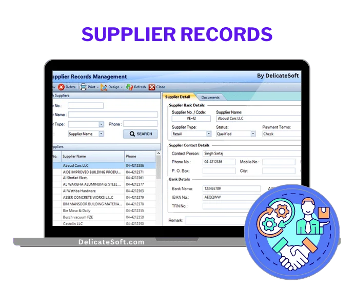 purchase order supplier management